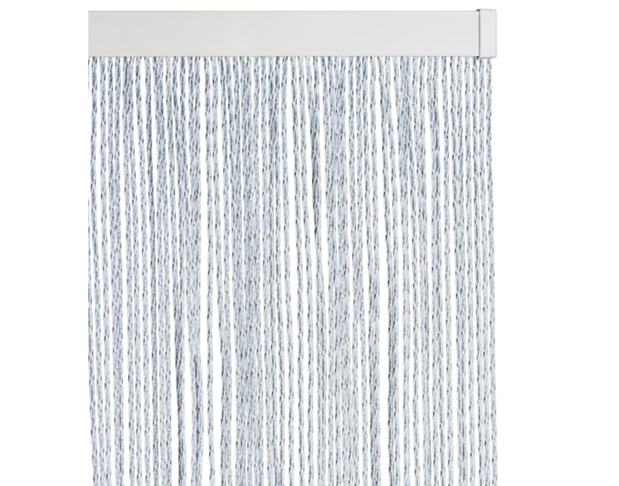 LA TENDA Türvorhang Ascona 2 schwarz 90x210cm