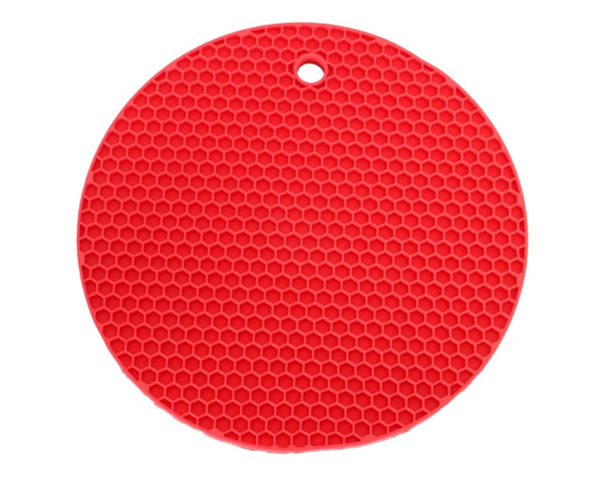LOTUSGRILL Topflappen rund feuerrot in  präsentiert im Onlineshop von KAQTU Design AG. Backutensilien ist von LOTUS GRILL