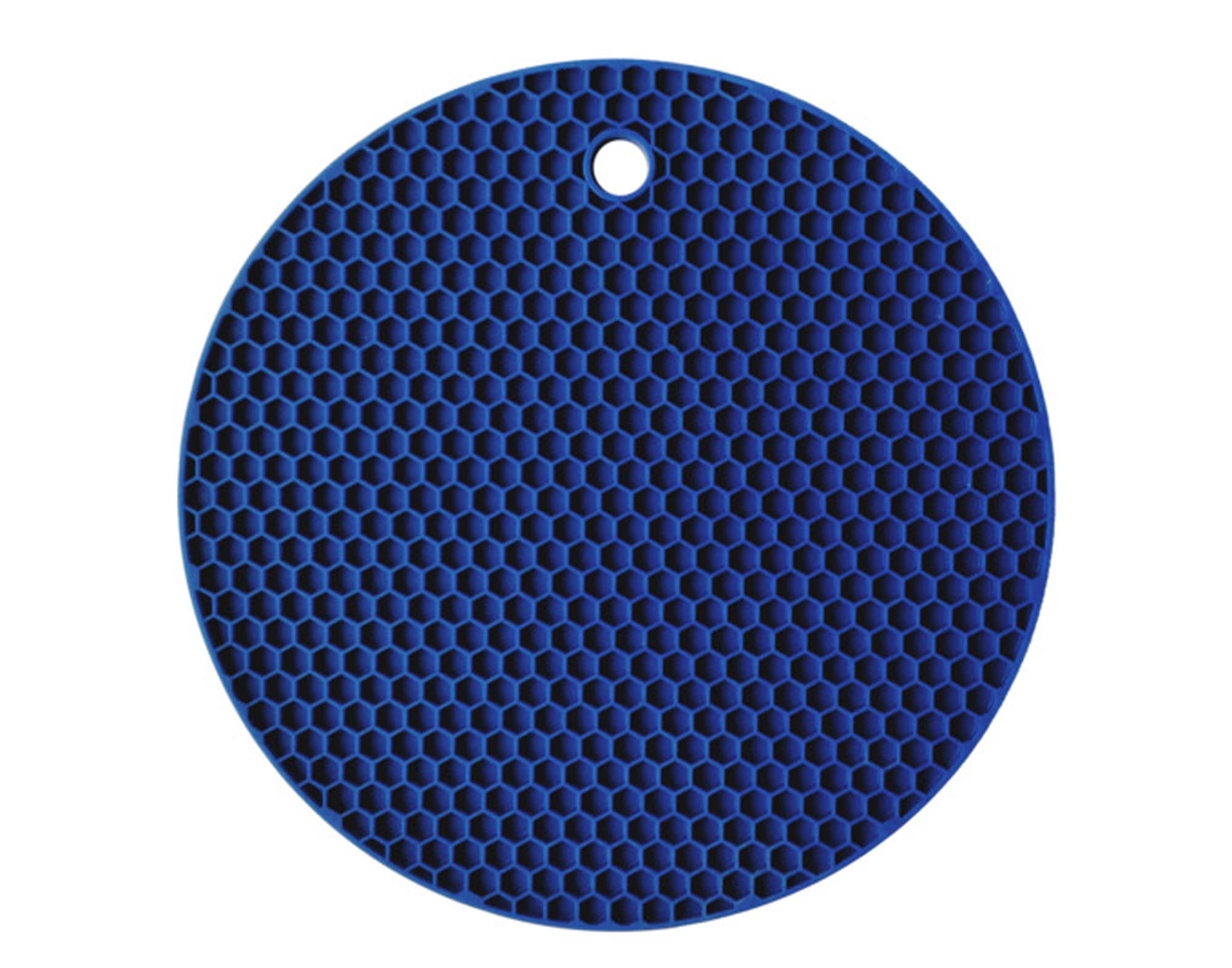 LOTUSGRILL Topflappen rund tiefblau in  präsentiert im Onlineshop von KAQTU Design AG. Backutensilien ist von LOTUS GRILL