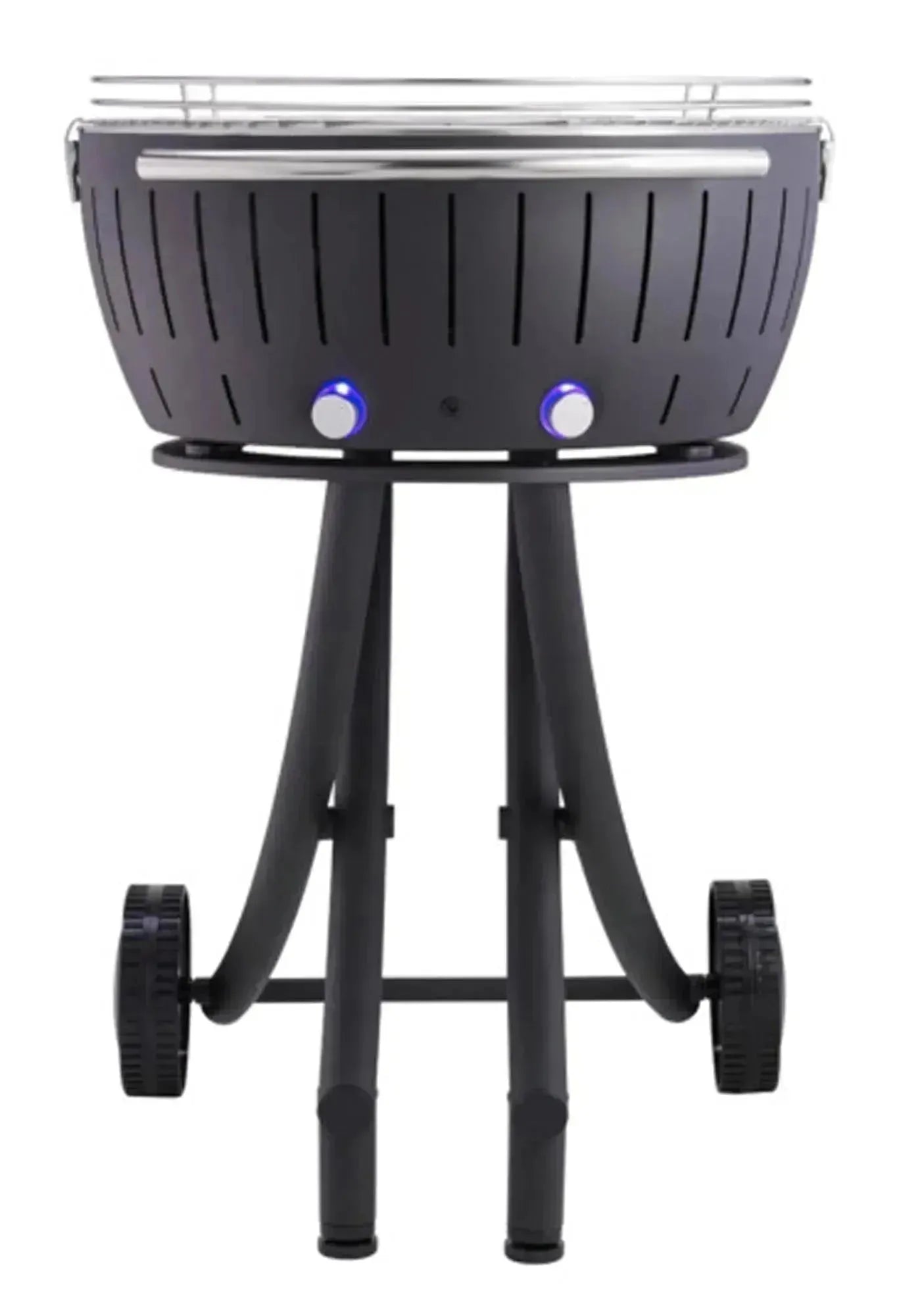 LotusGrill XXL: Rauchfreier Holzkohlegrill in Anthrazit, große Grillfläche, Edelstahl, leicht zu reinigen, ideal für Garten und Camping.