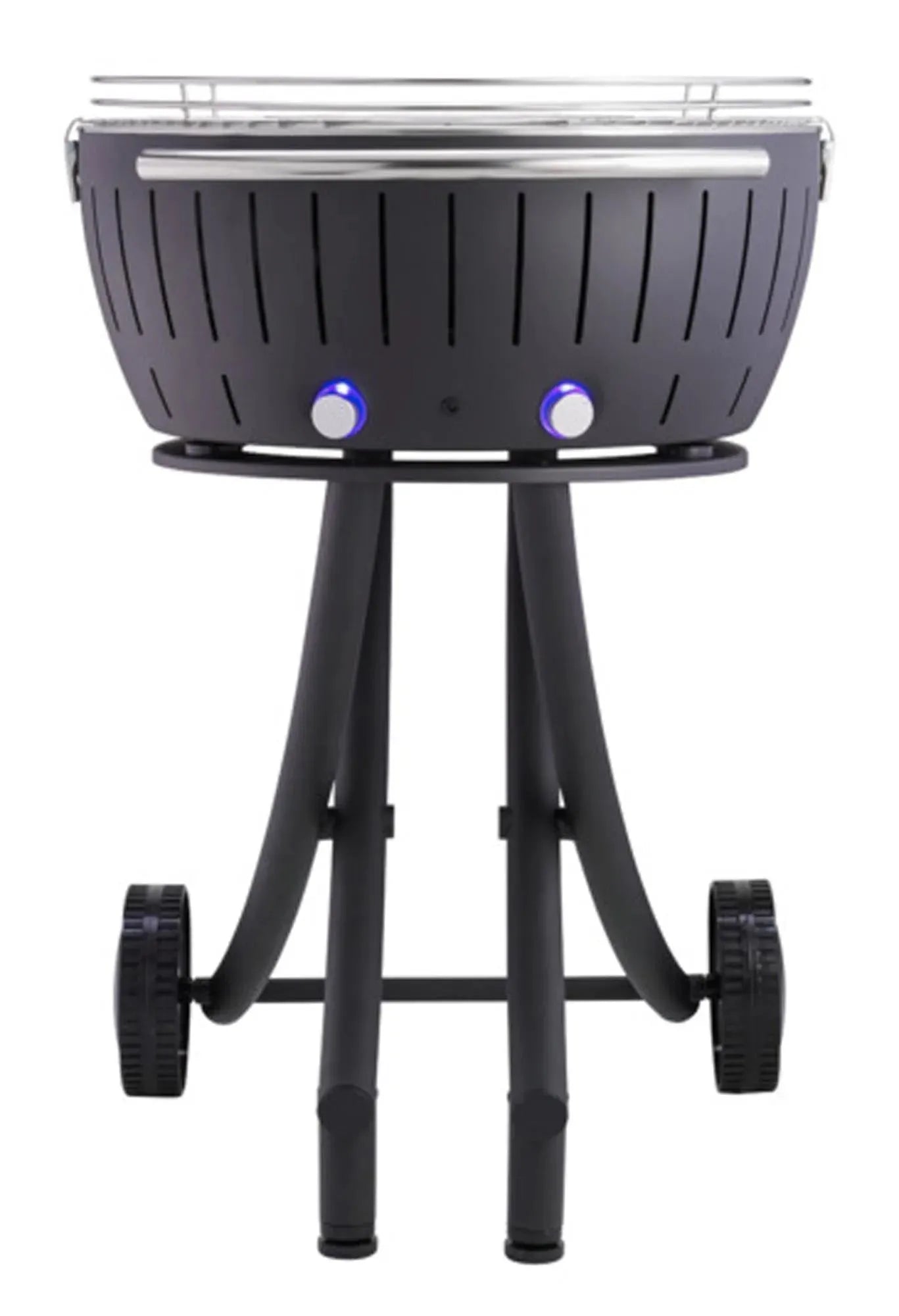 LotusGrill XXL: Rauchfreier Holzkohlegrill in Anthrazit, große Grillfläche, Edelstahl, leicht zu reinigen, ideal für Garten und Camping.