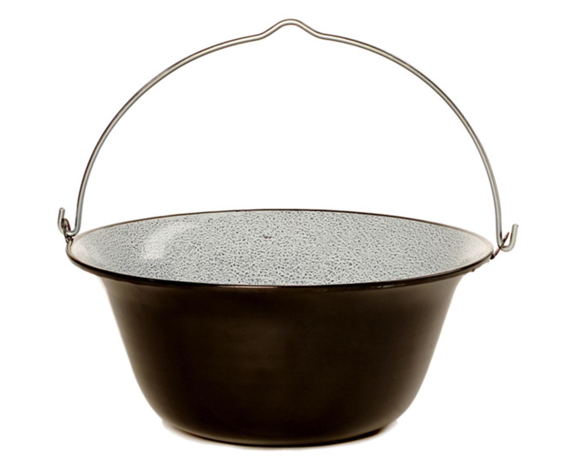 Entdecken Sie den RUMO BARBEQUE Gulaschkessel emailiert 13 l – ideal für Gulasch, Suppen und Eintöpfe im Freien. Robust, langlebig und perfekt für Grillfeste!
