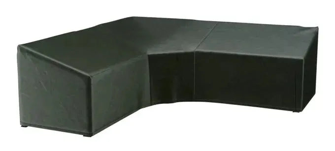 Hochwertige Schutzhülle für L-Trapez-Möbel, 270x270x90x65/90 cm, wasserabweisend und atmungsaktiv, von Platinum AeroCover.