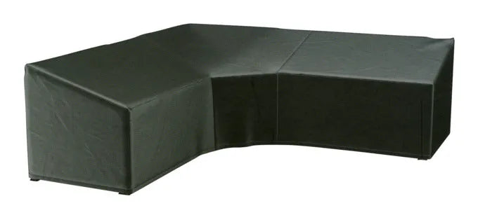 Hochwertige Schutzhülle für L-förmige Loungemöbel, wasserabweisend, atmungsaktiv, 300x300x90x70 cm, schützt vor Witterung.