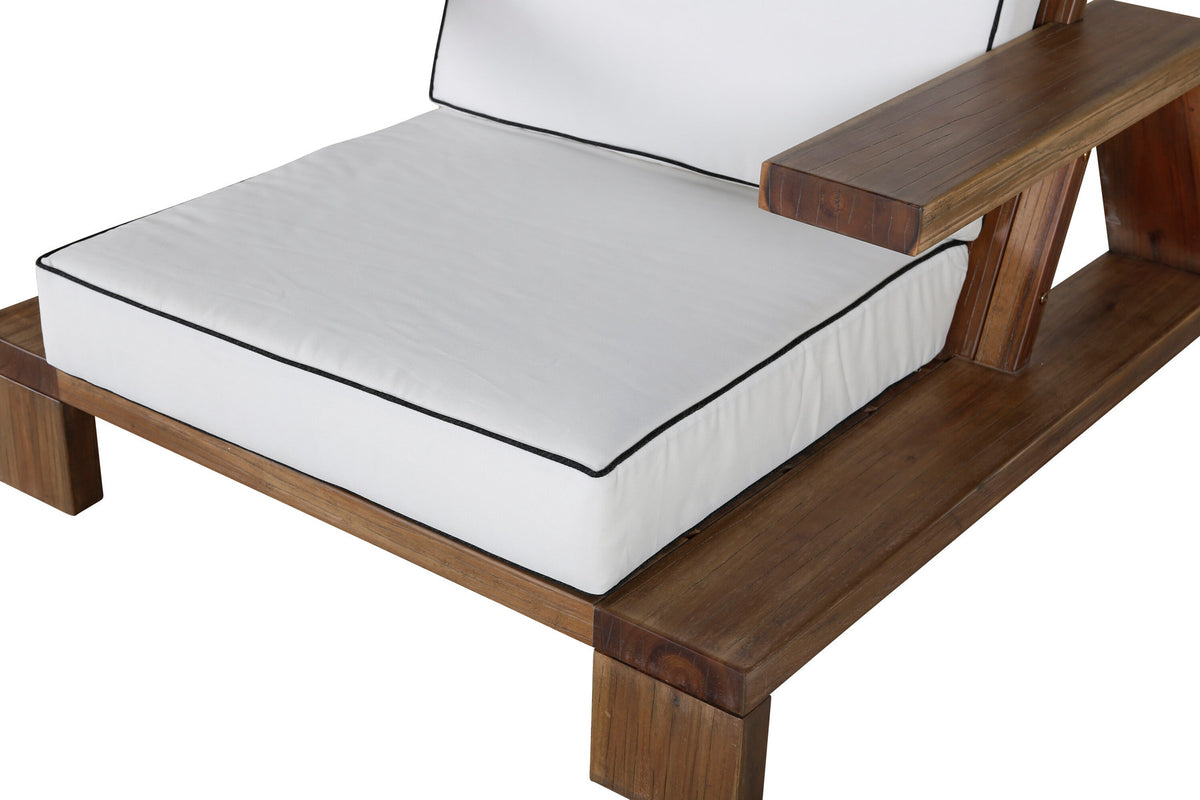 Daria Lounge Chair in Braun präsentiert im Onlineshop von KAQTU Design AG. Outdoor-Sessel ist von Venture Home