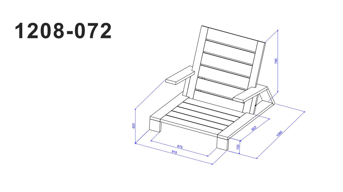 Daria Lounge Chair in Braun präsentiert im Onlineshop von KAQTU Design AG. Outdoor-Sessel ist von Venture Home