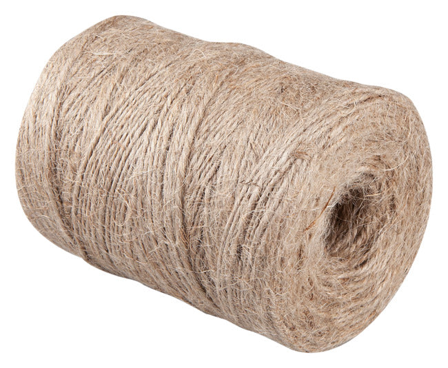 Natürliche Juteschnur von WINDHAGER, 4 mm dick, 50 m lang, ideal für Garten, Basteln und Dekoration, umweltfreundlich und robust.