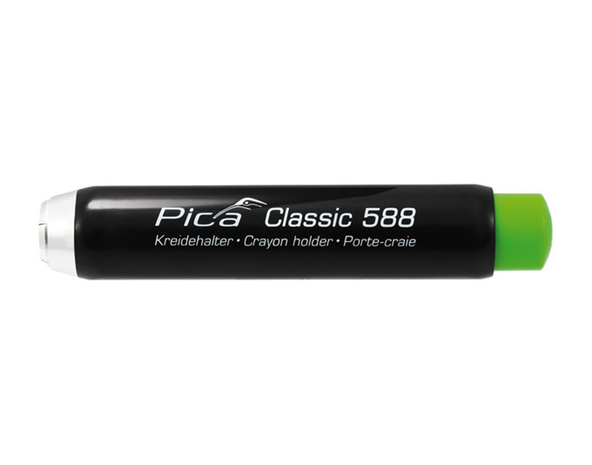PICA Kreidehalter Classic 588 für 11-12 mm Kreiden: Ergonomisch, langlebig und präzise. Ideal für Schule, Büro und Werkstatt.