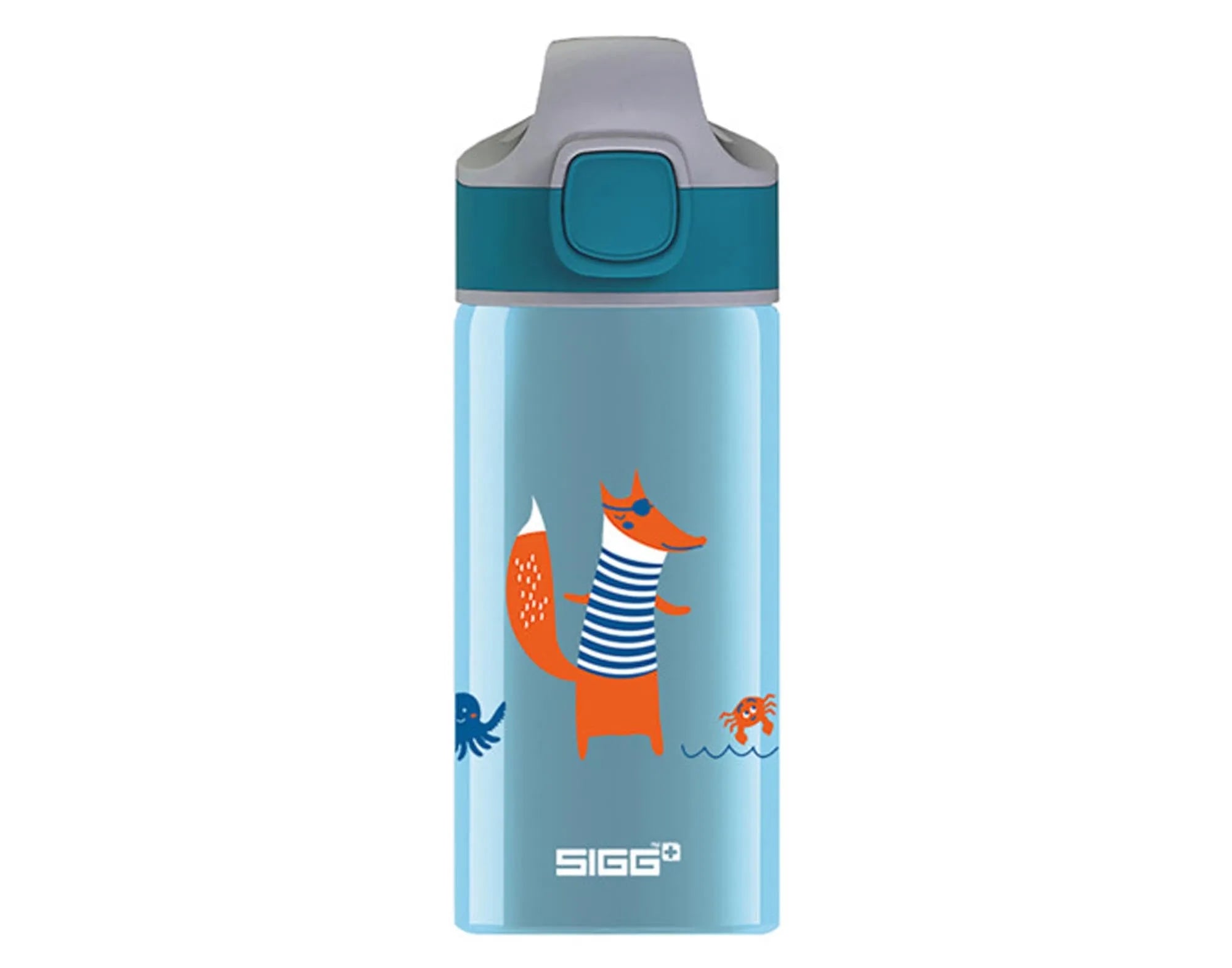 Trinkflasche Kids Bottle Miracle WMB WMB Fox 0.4 l in  präsentiert im Onlineshop von KAQTU Design AG. Flasche ist von SIGG