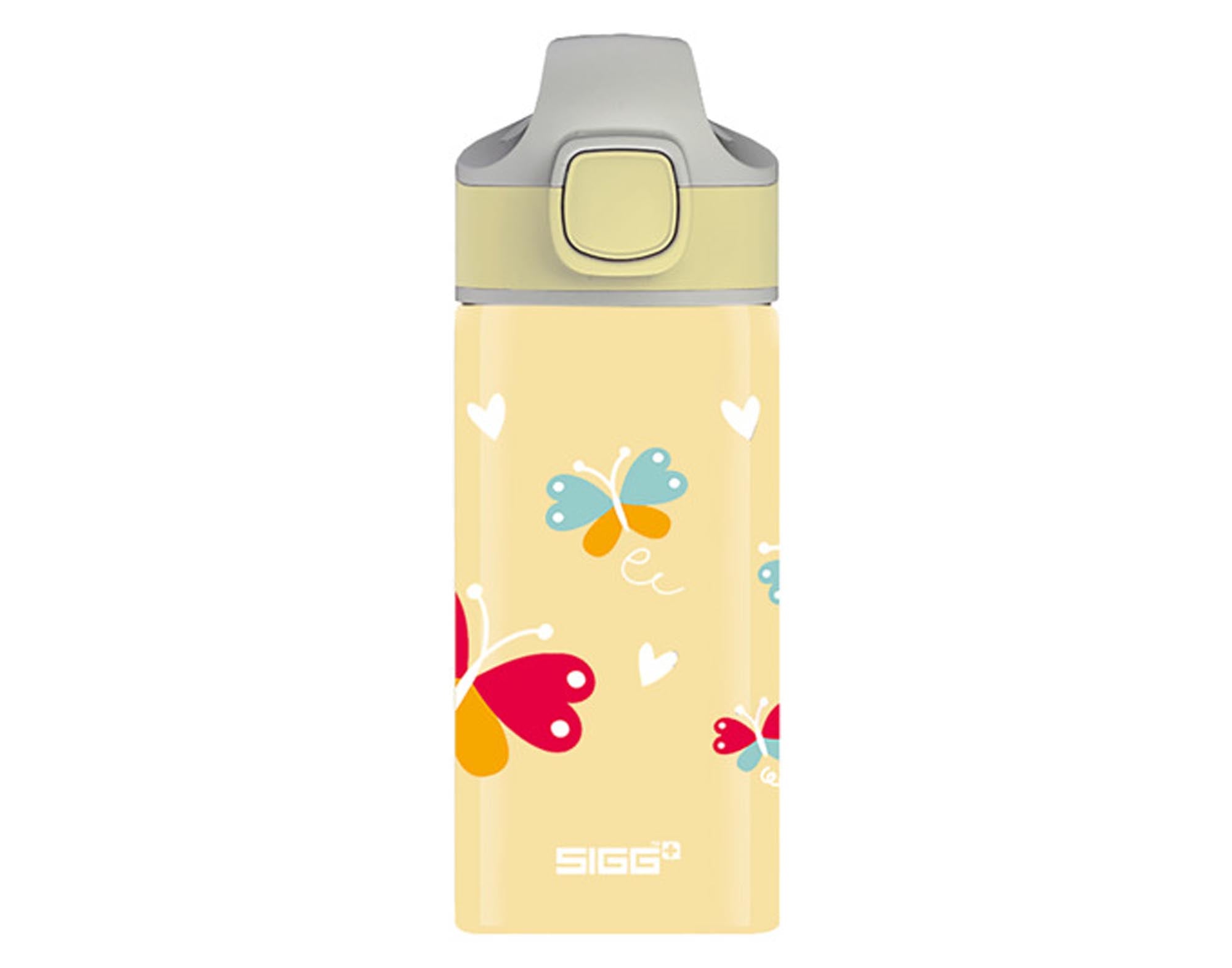 Trinkflasche Kids Bottle Miracle WMB Butterfly 0.4 l in  präsentiert im Onlineshop von KAQTU Design AG. Flasche ist von SIGG