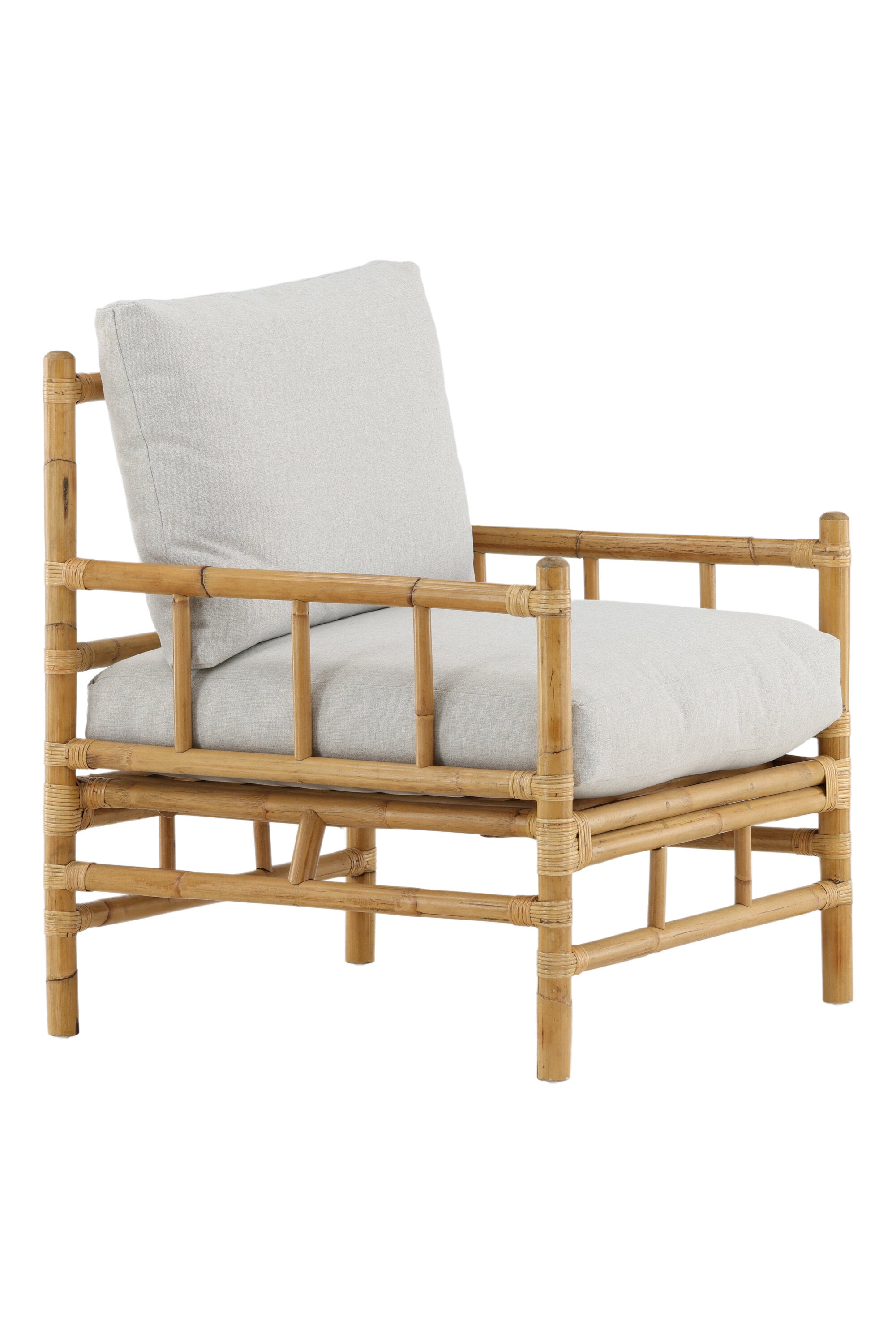 Cane Sofa Sessel in Hellgrau präsentiert im Onlineshop von KAQTU Design AG. Outdoor-Sessel ist von Venture Home