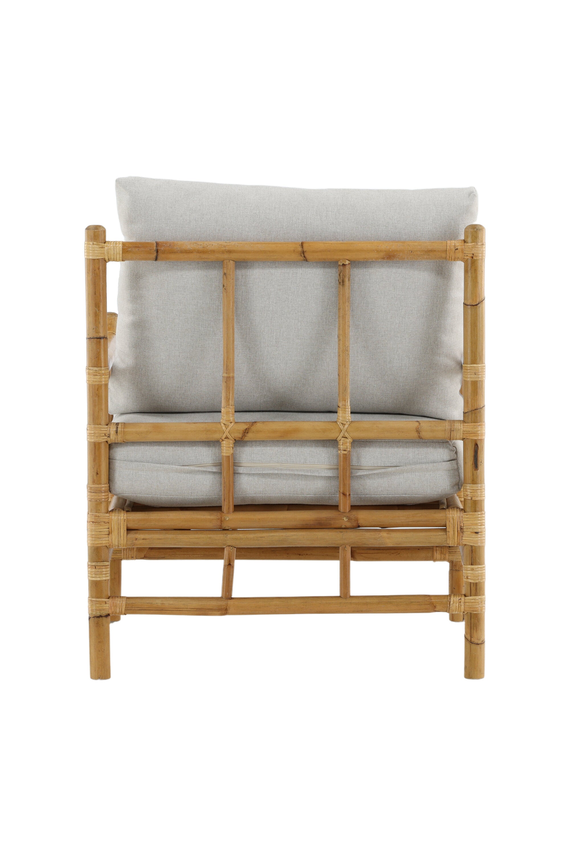Cane Sofa Sessel in Hellgrau präsentiert im Onlineshop von KAQTU Design AG. Outdoor-Sessel ist von Venture Home