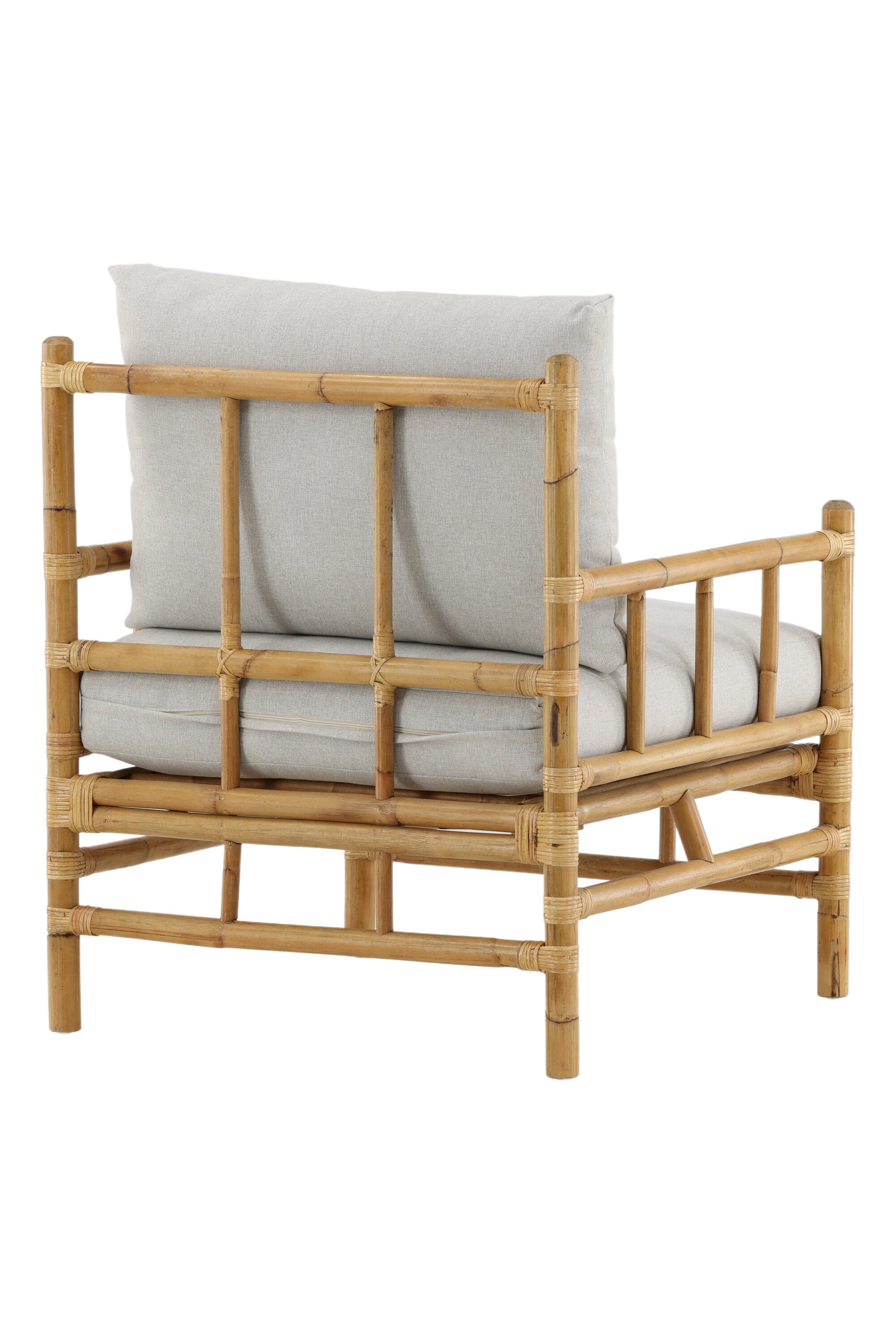 Cane Sofa Sessel in Hellgrau präsentiert im Onlineshop von KAQTU Design AG. Outdoor-Sessel ist von Venture Home