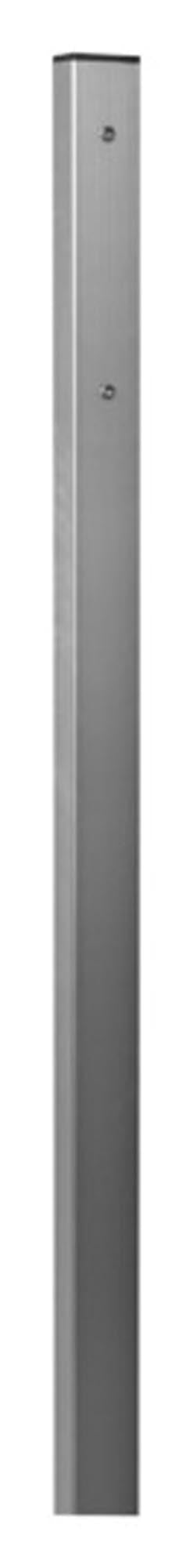 HUBER AG Briefkasten-Seitenstütze 30x60 mm 1.8 m Chromstahl in  präsentiert im Onlineshop von KAQTU Design AG. Briefkasten ist von HUBER