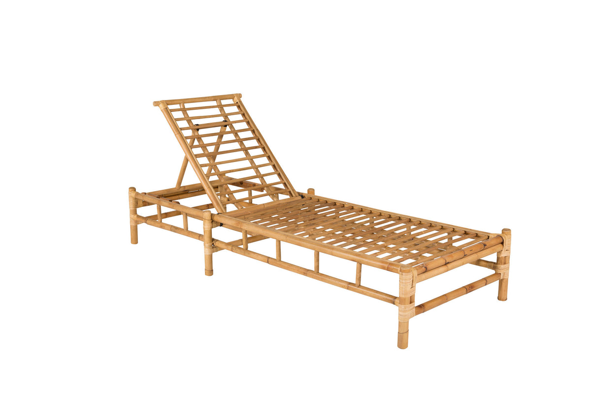 Cane Sonnenliege in Natur präsentiert im Onlineshop von KAQTU Design AG. Liegestuhl ist von Venture Home