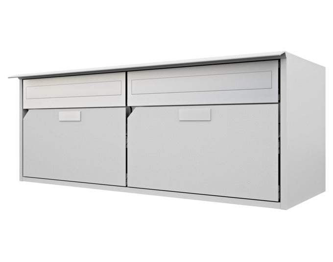 Briefkasten Alu400,2-N,WA,FF in  präsentiert im Onlineshop von KAQTU Design AG. Briefkasten ist von HUBER