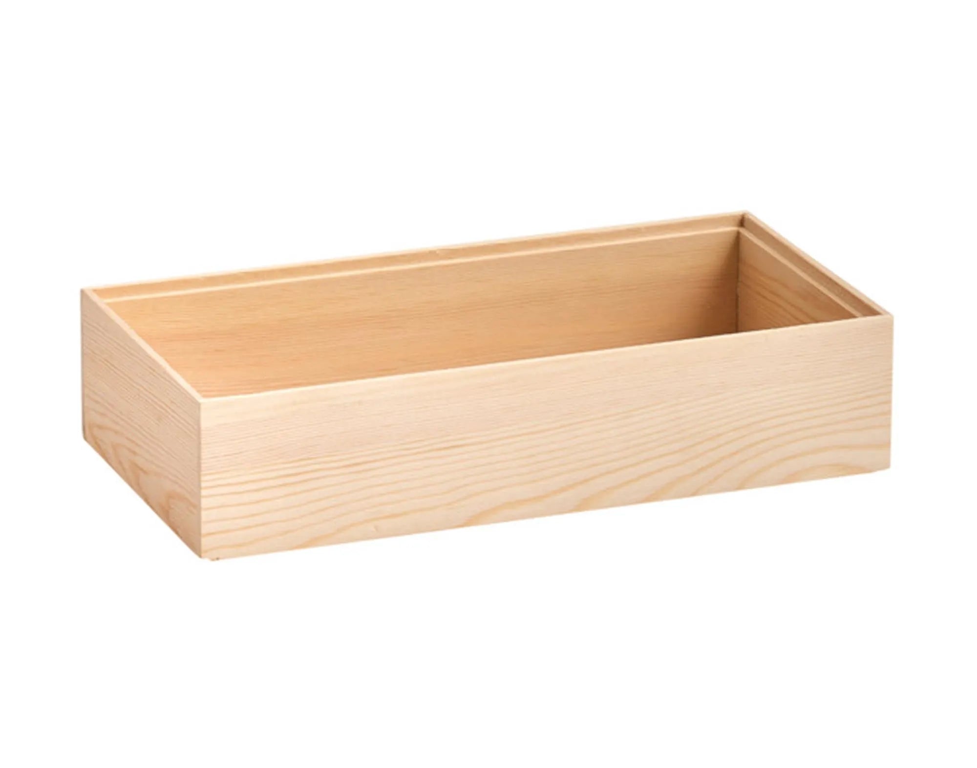 Stilvolle Ordnungsbox aus Kiefernholz, 30x15x7 cm, ideal für Schmuck & Büromaterial. Zeitloses Design, umweltfreundlich & vielseitig.