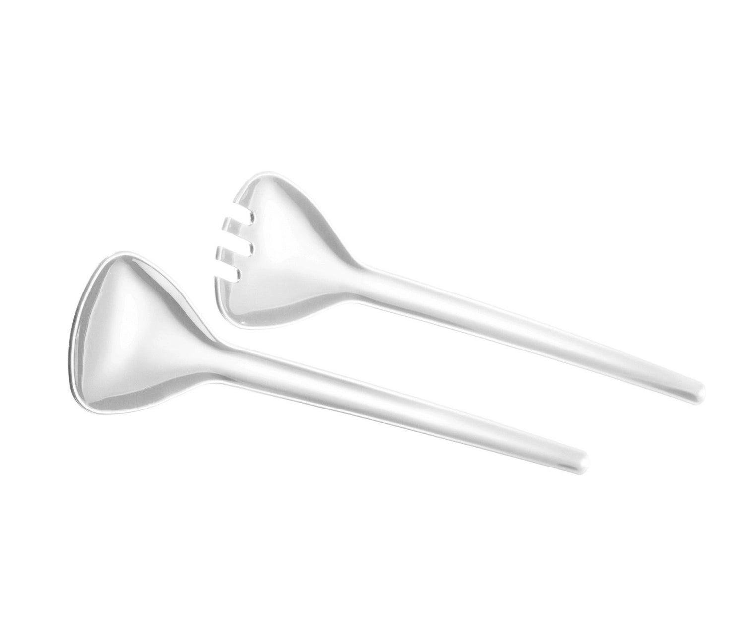 Salatbesteck transparent SAN 25cm