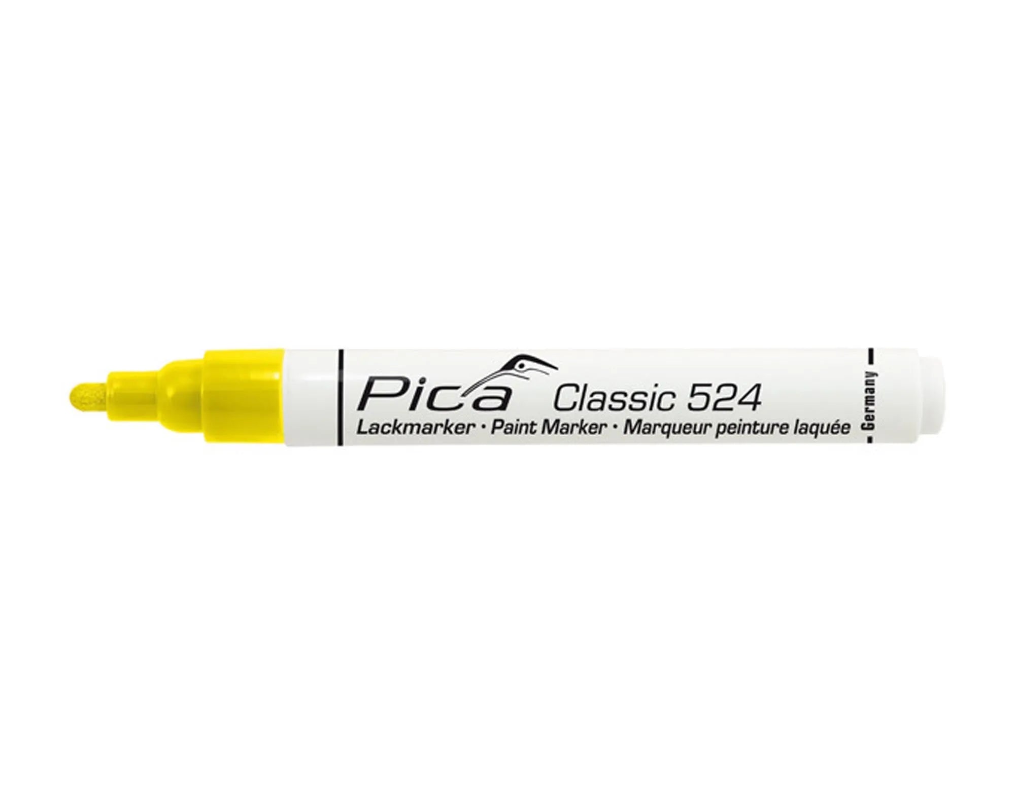 Industrie Lackmarker Classic 524 gelb in  präsentiert im Onlineshop von KAQTU Design AG. Büromaterial ist von PICA