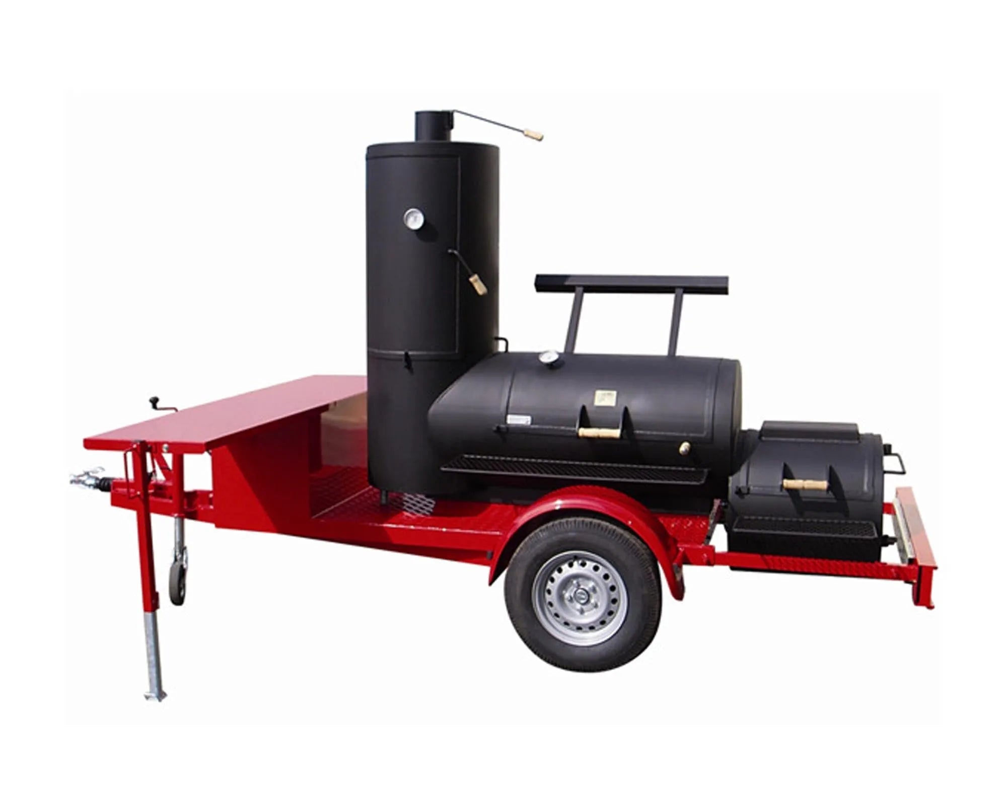 Der Smoker Chuckwagon T24 von JOE'S: Perfekt für BBQ-Enthusiasten, bietet Qualität, Funktionalität und präzise Temperaturkontrolle.