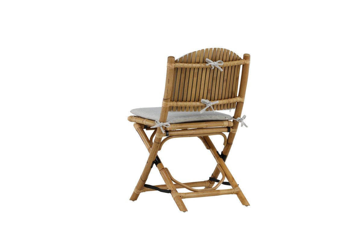 Cane Stuhl klappbar in Natur präsentiert im Onlineshop von KAQTU Design AG. Gartenstuhl ist von Venture Home