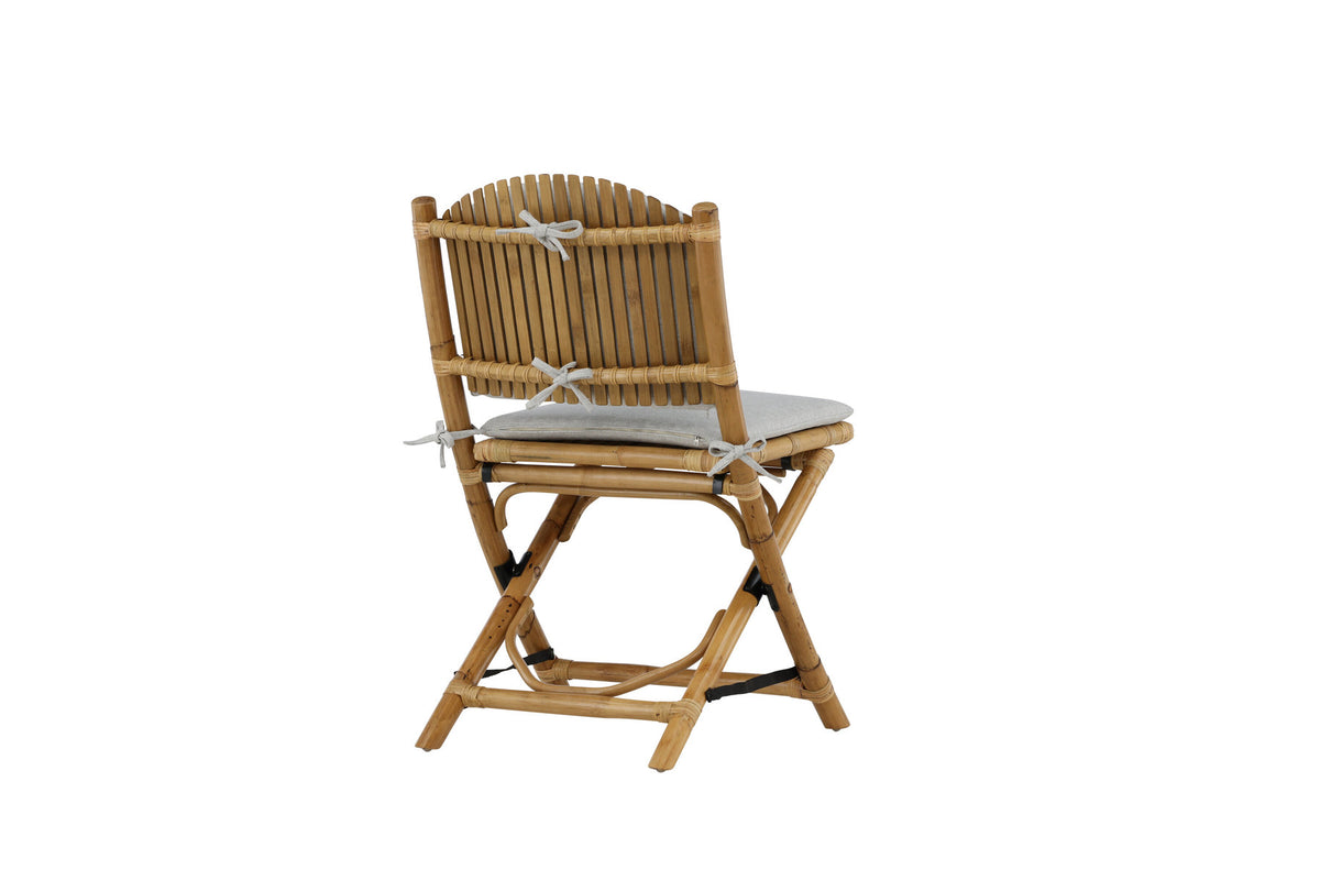 Cane Stuhl klappbar in Natur präsentiert im Onlineshop von KAQTU Design AG. Gartenstuhl ist von Venture Home