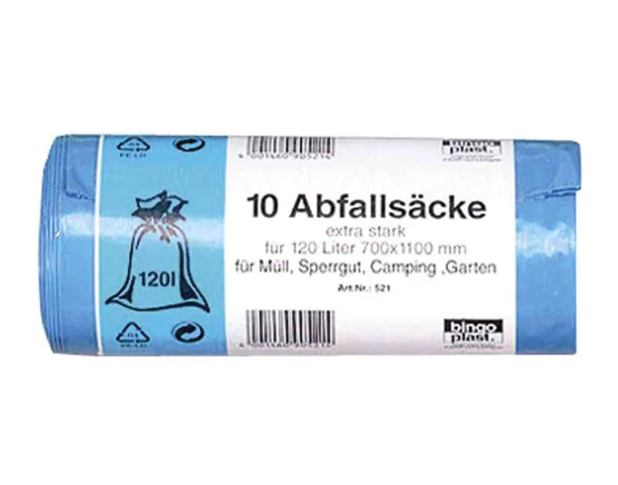 SIENA GARDEN Abfallsack 120 l blau 10 Stück pro Rolle in  präsentiert im Onlineshop von KAQTU Design AG. Gartenutensilien ist von SIENA GARDEN