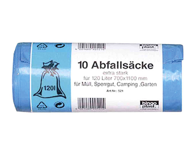 SIENA GARDEN Abfallsack 120 l blau 10 Stück pro Rolle in  präsentiert im Onlineshop von KAQTU Design AG. Gartenutensilien ist von SIENA GARDEN