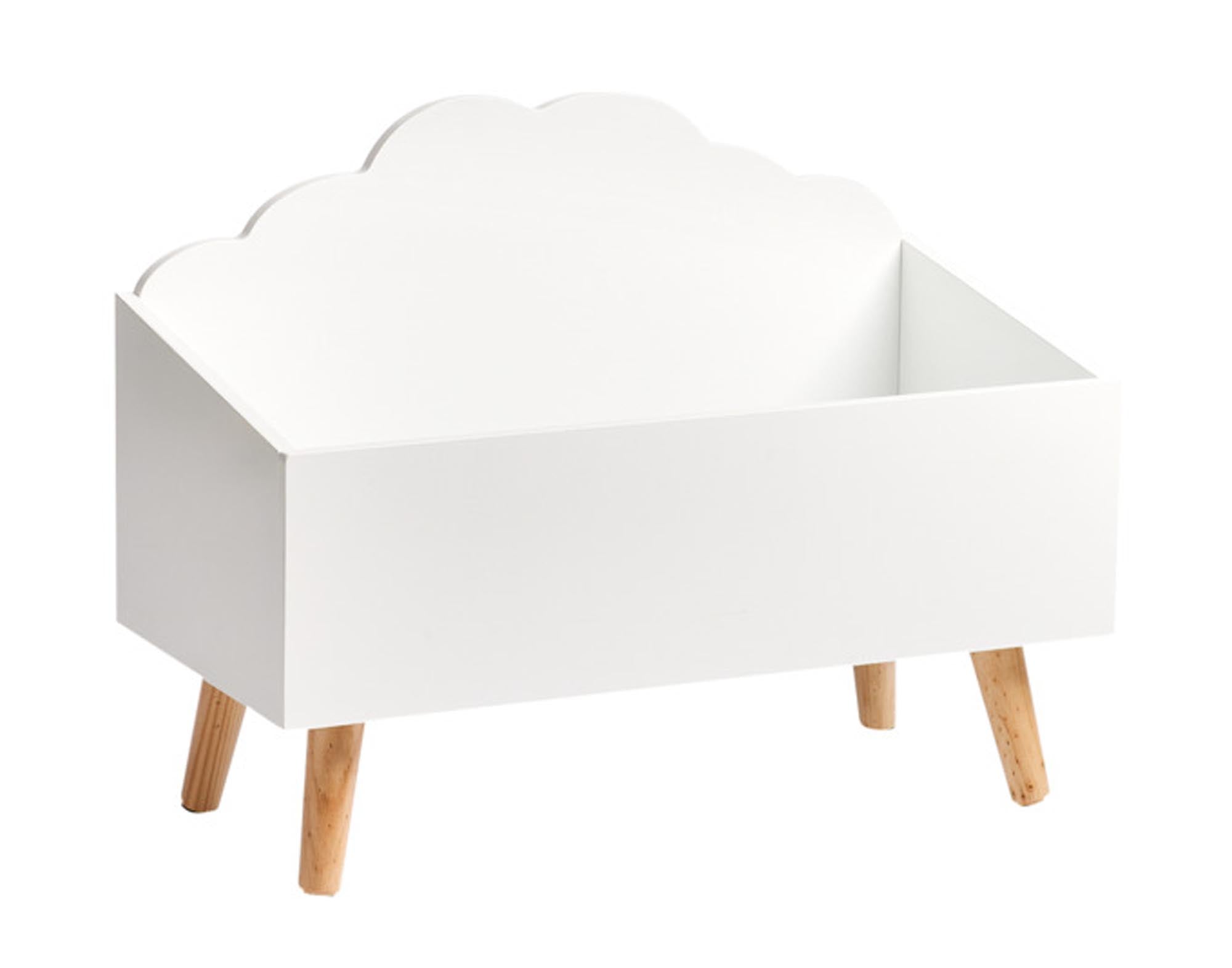 Kinder-Aufbewahrungstruhe Wolke 58x28x45 cm in  präsentiert im Onlineshop von KAQTU Design AG. Objekte Kids ist von ZELLER PRESENT