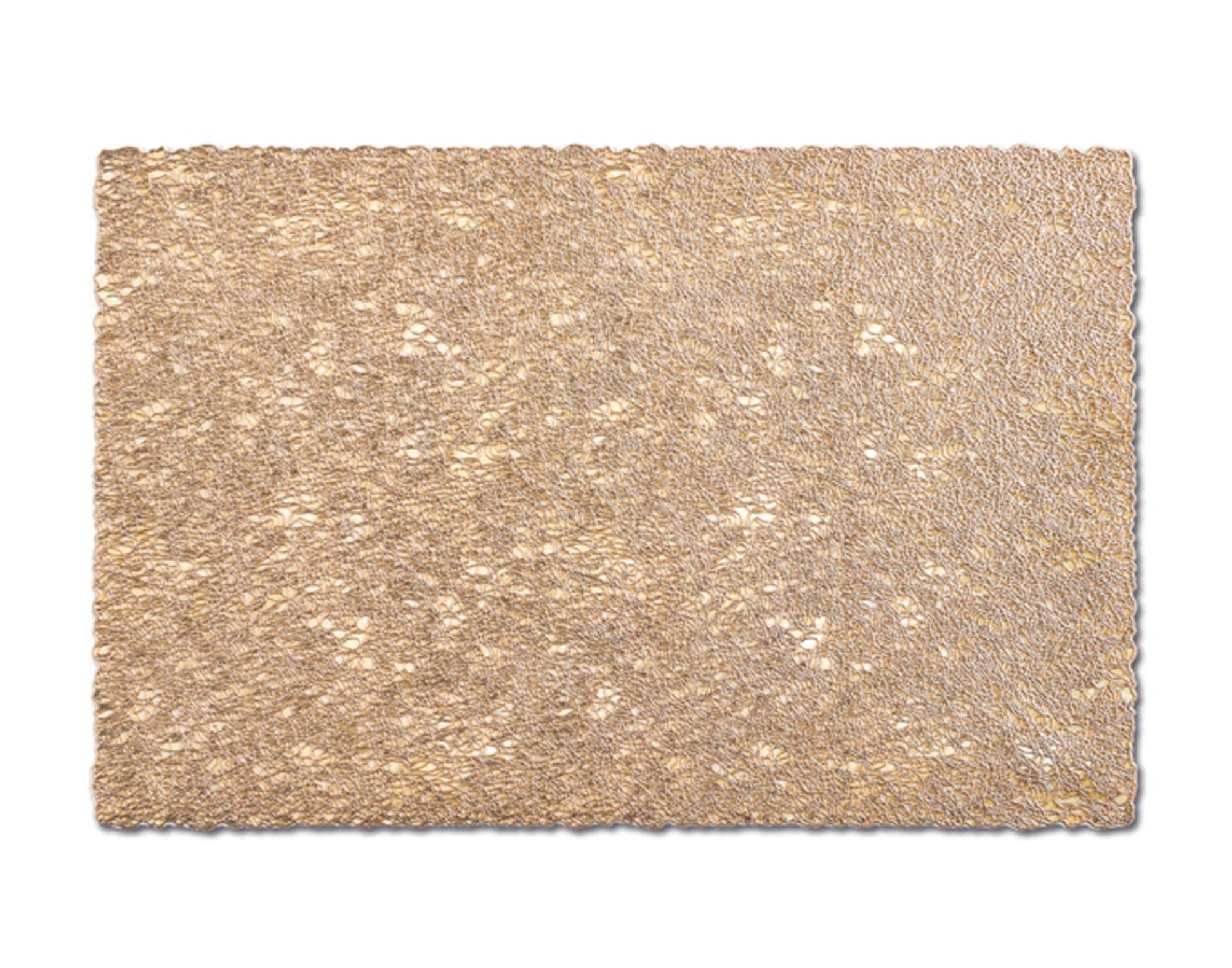 Entdecken Sie das stilvolle ZELLER Tischset Wave PVC in Gold (30x45 cm) – idealer Schutz für Ihren Tisch, pflegeleicht und modern im Design.