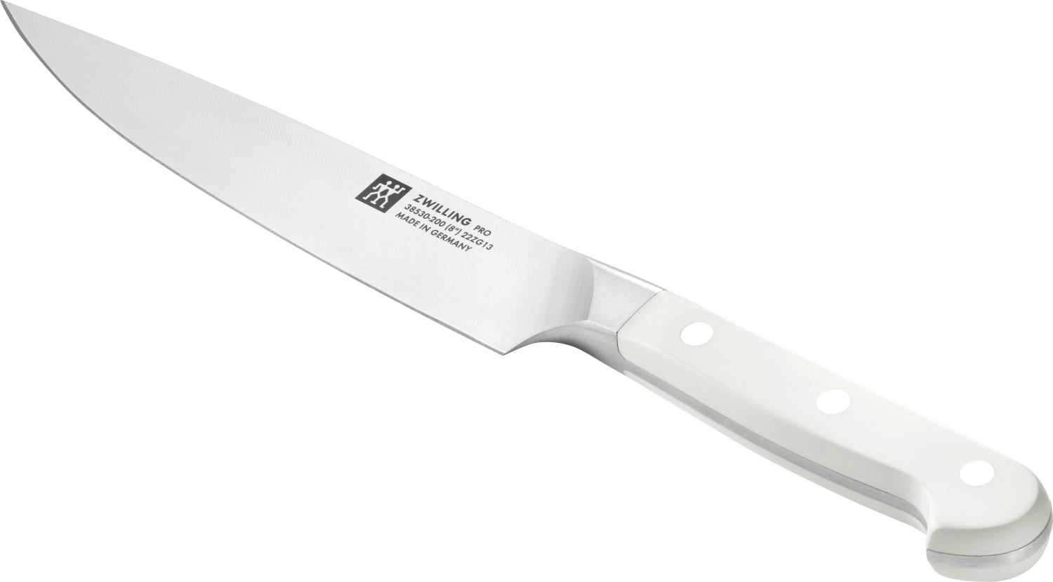 Elegantes Pro le blanc Fleischmesser von Zwilling Kitchen, 200mm, perfekt für präzise Fleischzubereitung und professionelle Ergebnisse.