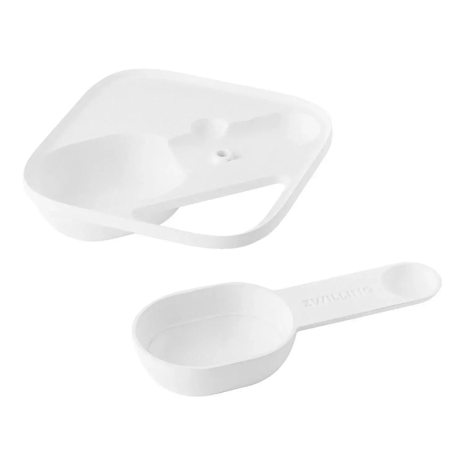 Cube S Einsatz mit Messlöffel, passend zu S,2S,3S,4S in Weiss präsentiert im Onlineshop von KAQTU Design AG. Aufbewahrungsbehälter ist von Zwilling