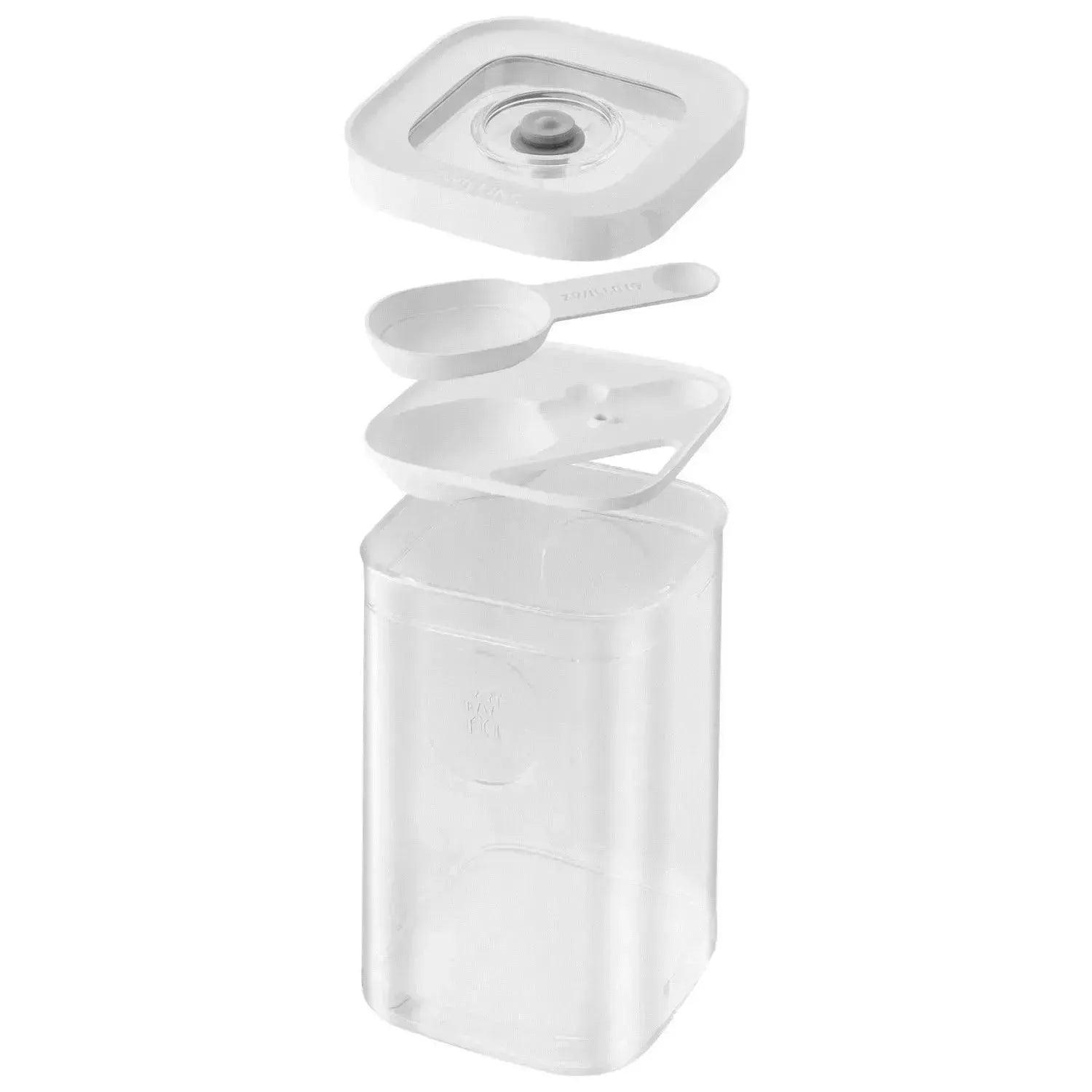 Cube S Einsatz mit Messlöffel, passend für Zwilling S, 2S, 3S, 4S. Perfekt für genaue Dosierung und praktische Aufbewahrung.