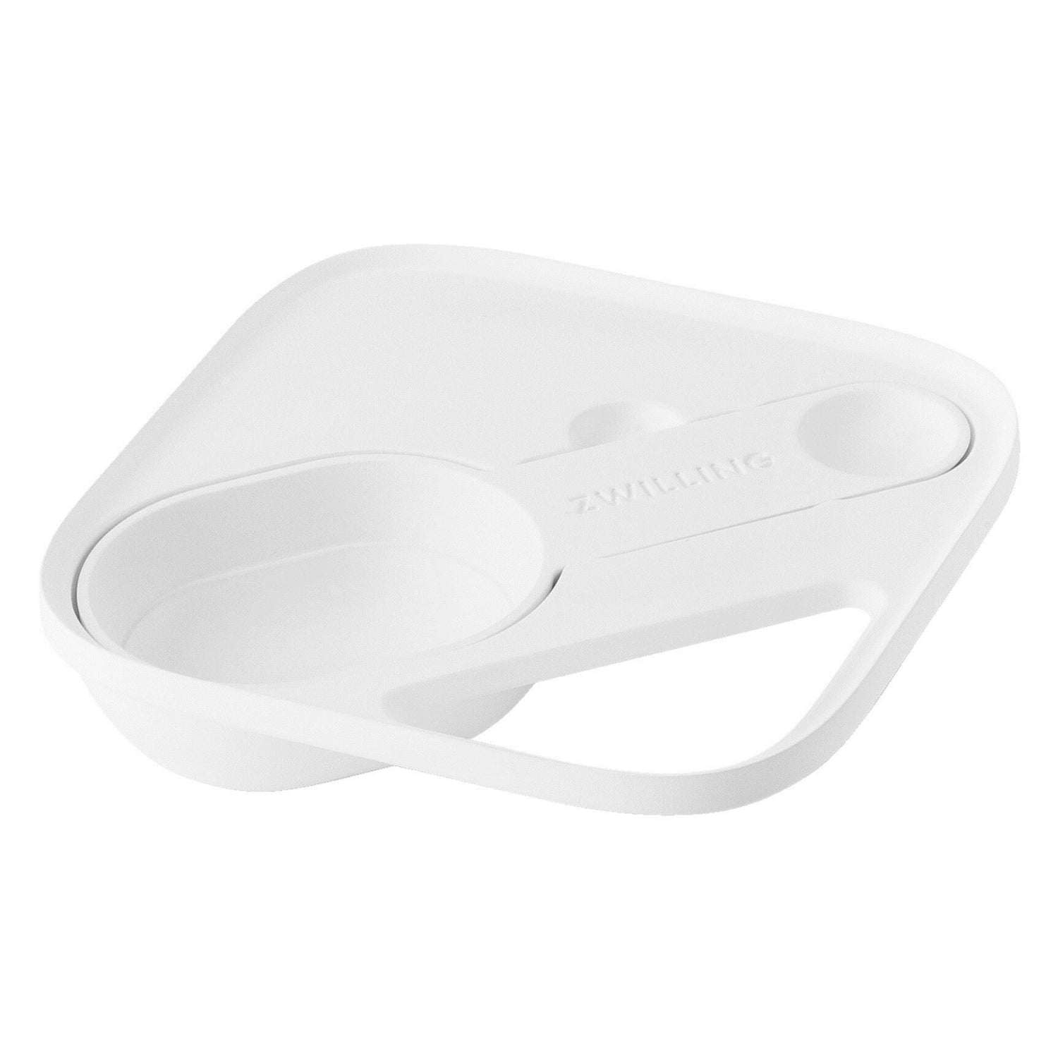 Cube S Einsatz von Zwilling mit praktischem Messlöffel, ideal für die Modelle S, 2S, 3S, 4S, sorgt für exakte Dosierung in der Küche.