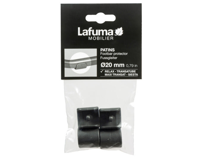 LAFUMA Bodengleiter RSXA Siesta Transatube 4 Stück anthrazit in  präsentiert im Onlineshop von KAQTU Design AG. Outdoor Zubehör ist von LAFUMA