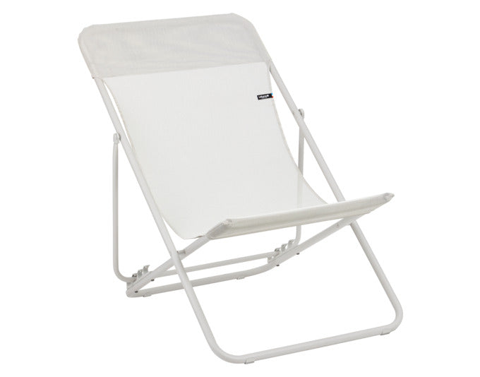 LAFUMA Sessel Maxi Transat seigle, Gestell seigle in  präsentiert im Onlineshop von KAQTU Design AG. Gartenstuhl ist von LAFUMA