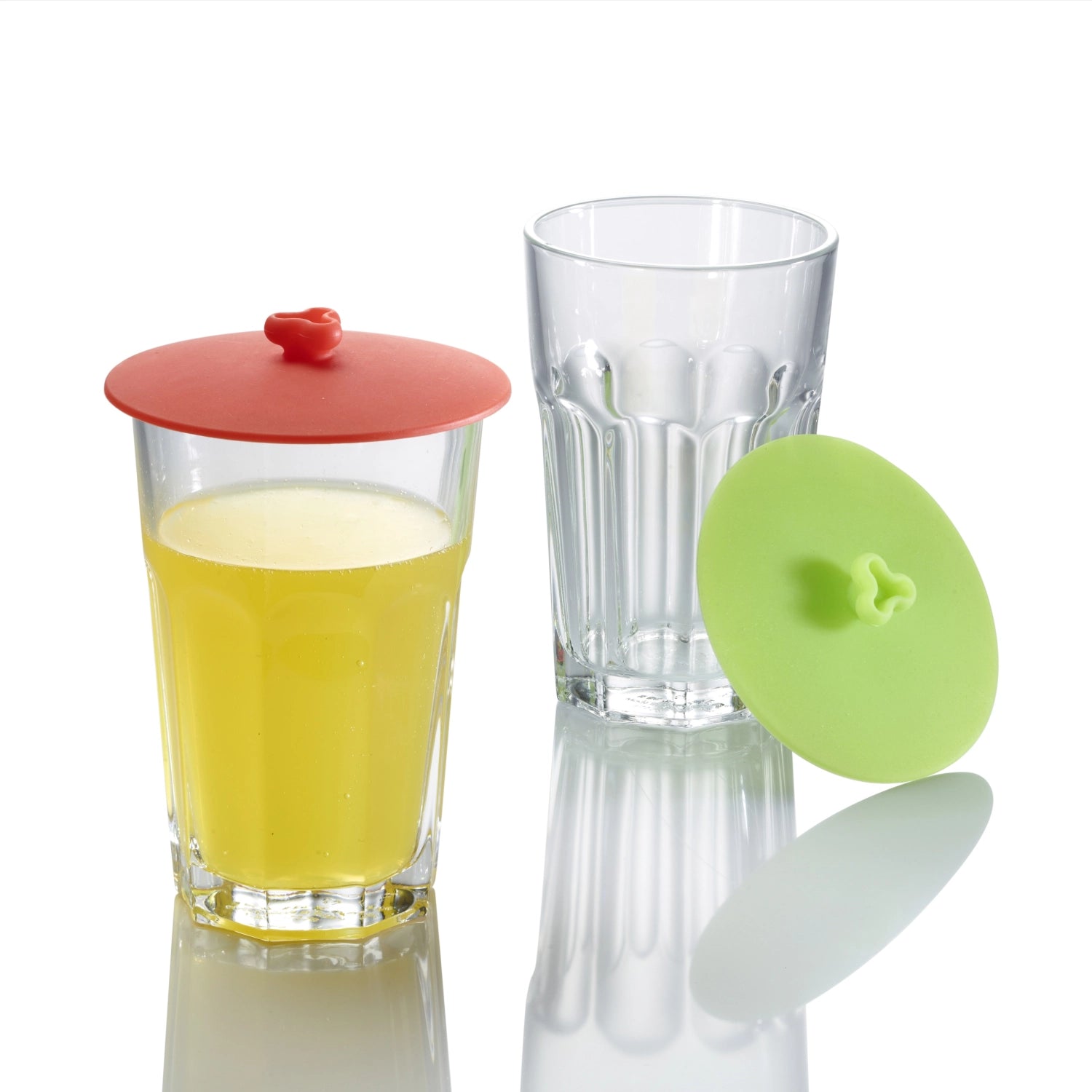 1 Stk. Frischhaltedeckel Mini, gelb-rot-grün assort. D10cm