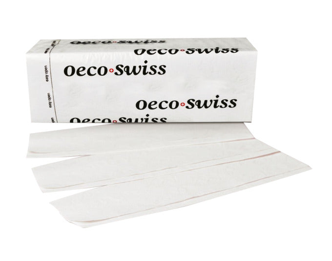 OECO SWISS Falthandtuch Comfort Z-Falz 2-lagig 24.5x23 cm 3080 Stück in  präsentiert im Onlineshop von KAQTU Design AG. Haushaltshilfen ist von OECO-SWISS