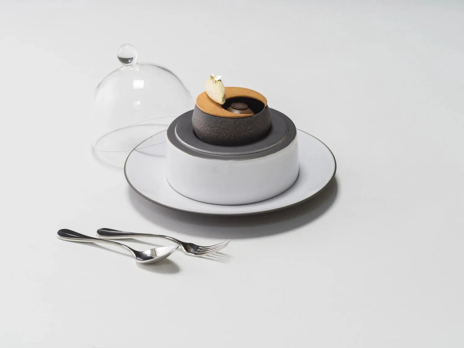 Revol Beaune Kuchengabel: Glänzender Edelstahl für edle Desserts.