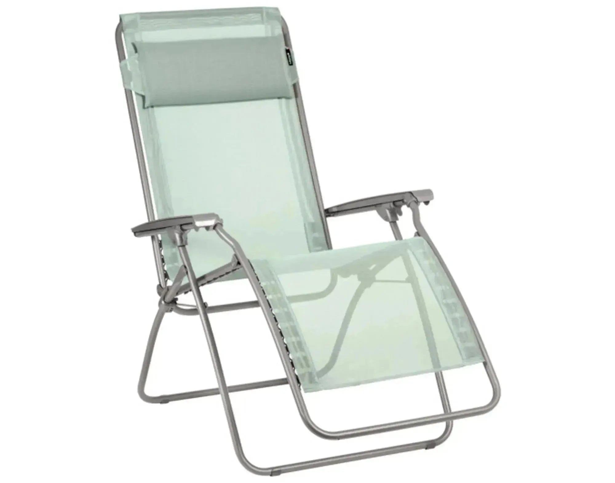 LAFUMA Relaxsessel R-Clip tilleul in Tilleul präsentiert im Onlineshop von KAQTU Design AG. Outdoor-Sessel mit Armlehnen ist von LAFUMA