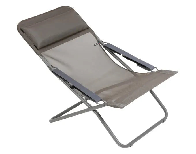 LAFUMA Sessel Transabed graphite in  präsentiert im Onlineshop von KAQTU Design AG. Gartenstuhl ist von LAFUMA