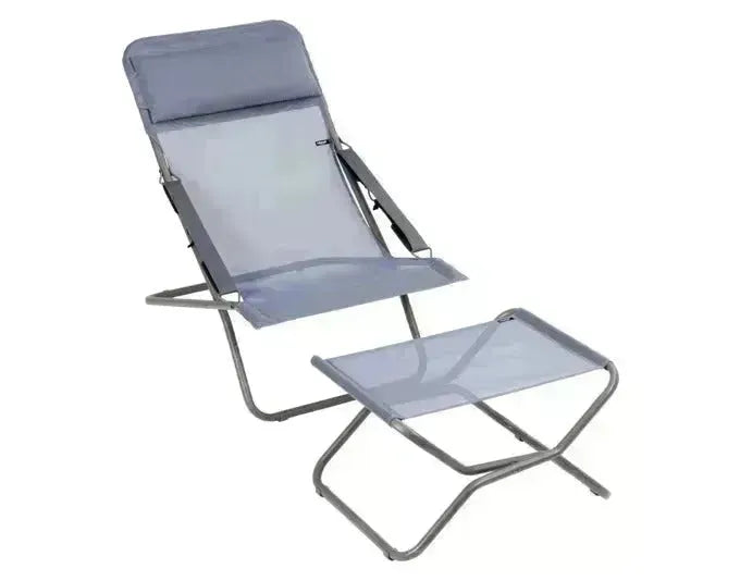 Erleben Sie Komfort mit dem LAFUMA Transabed Sessel in Ocean, ideal für Entspannung im Garten oder auf der Terrasse.