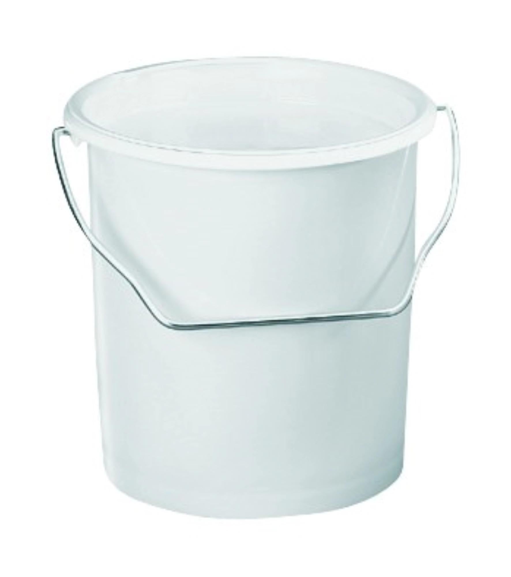 Milch und Vorratseimer Maxi, D17.6cm, H20cm, 3 lt in Weiss präsentiert im Onlineshop von KAQTU Design AG. Aufbewahrungsdose ist von Westmark