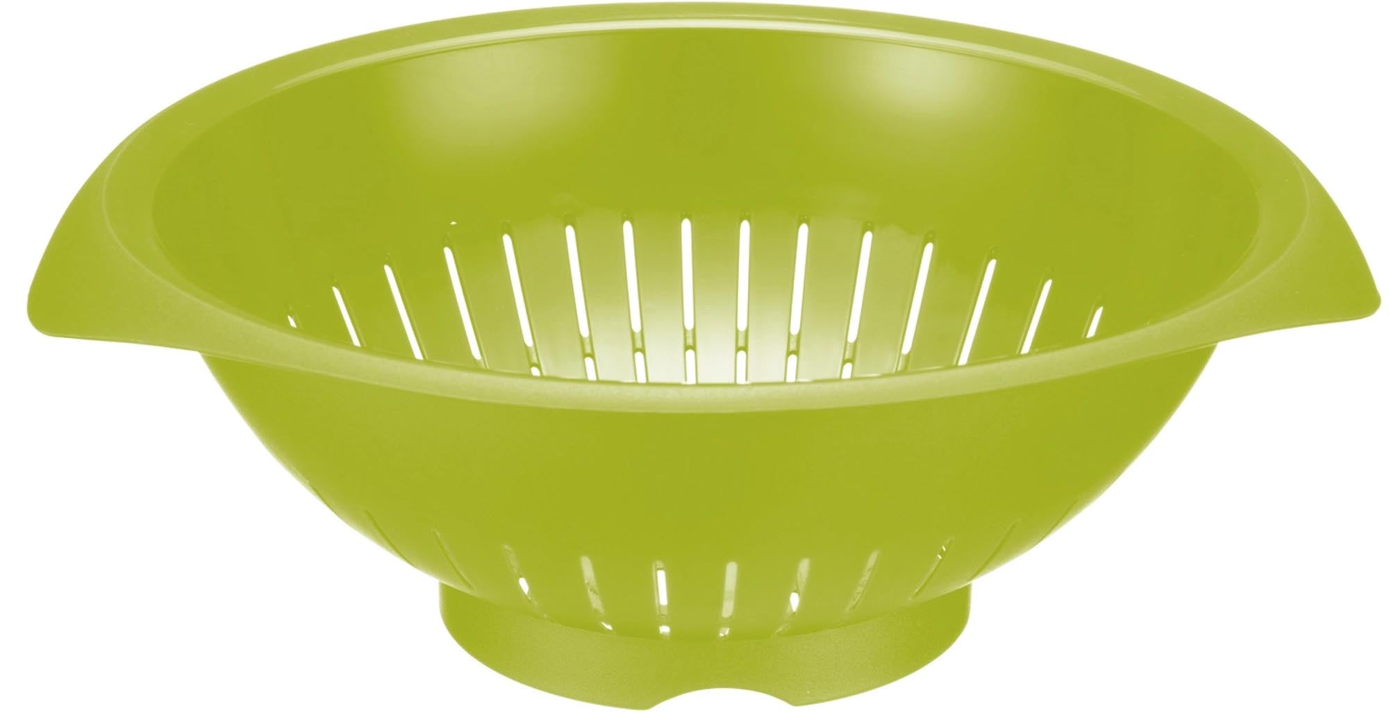 Entdecken Sie den Westmark Salat-Seiher in Apfelgrün (D25cm) – ideal für frische Salate, langlebig, pflegeleicht und vielseitig einsetzbar!