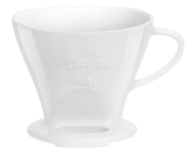 MELITTA Kaffeefilter Porzellan 1x4 weiss in  präsentiert im Onlineshop von KAQTU Design AG. Haushaltshilfen ist von MELITTA