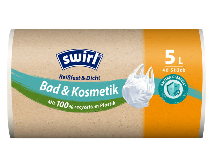 SWIRL Abfallsäcke Antibac 5 l in  präsentiert im Onlineshop von KAQTU Design AG. Haushaltshilfen ist von SWIRL