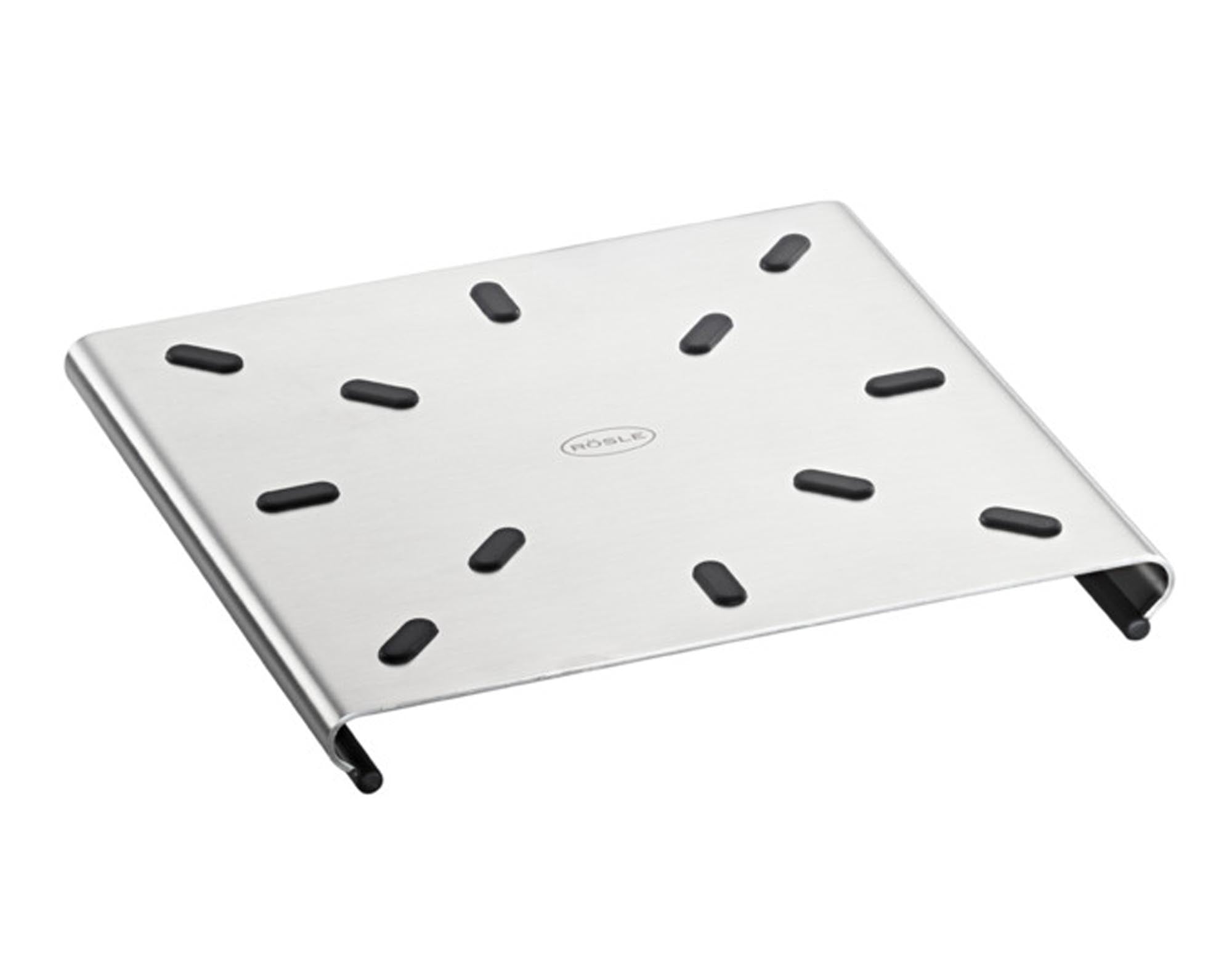 <tc>RÖSLE</tc> Coaster Inox 17x17.5 cm
