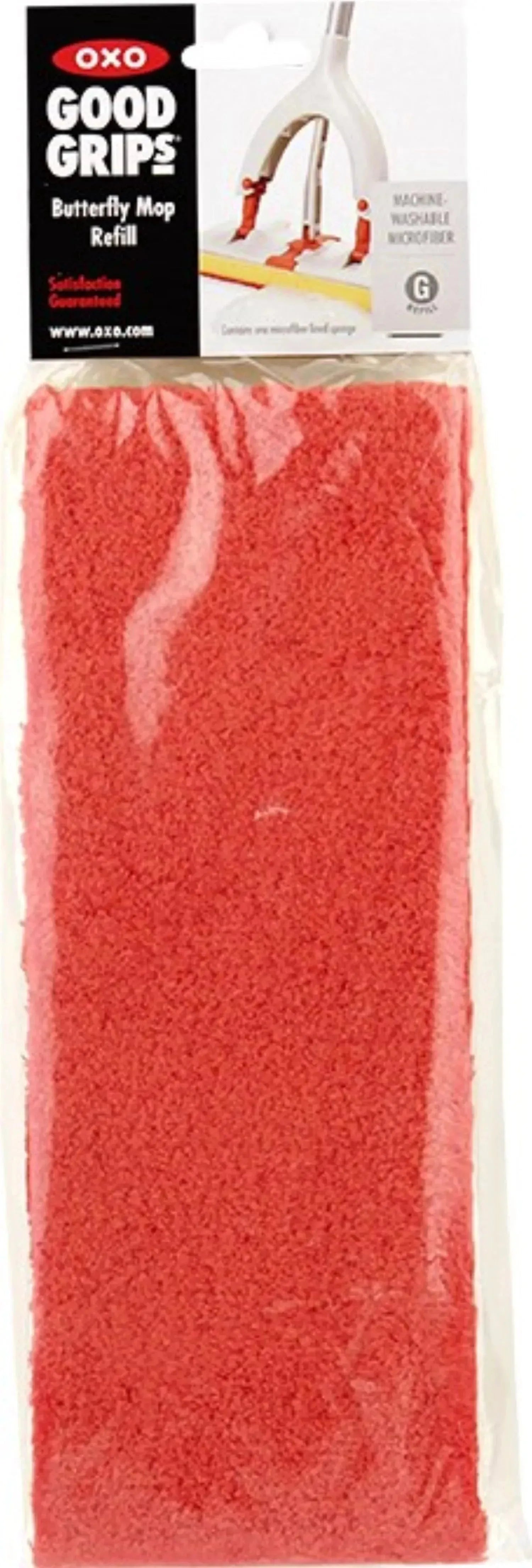 Nachfüllkopf für den OXO Good Grips Butterfly Mop, ideal für effektives Reinigen und langlebige Nutzung.