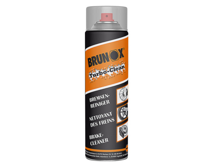 BRUNOX Bremsenreiniger Turbo-Clean 500 ml Spray in  präsentiert im Onlineshop von KAQTU Design AG. Reinigungsmittel ist von BRUNOX
