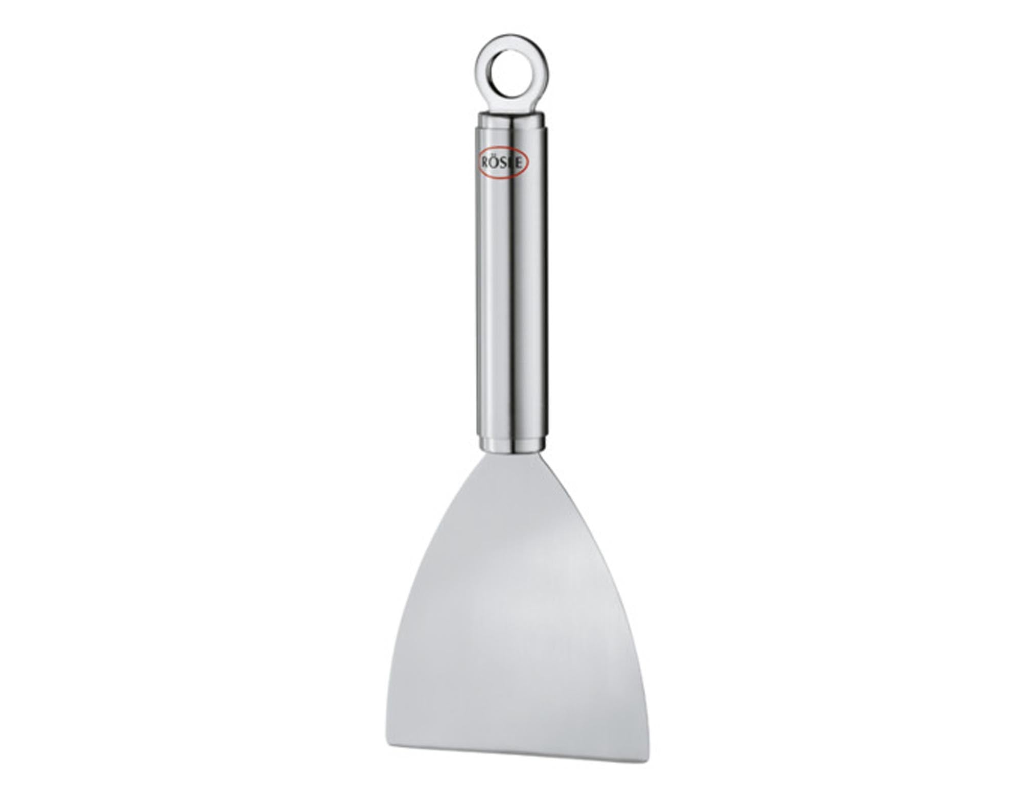 RÖSLE Grillspachtel 23 cm: Edelstahl, hitzebeständig, rostfrei. Perfekt für Fleisch, Fisch, Gemüse. Ergonomisch, spülmaschinenfest.
